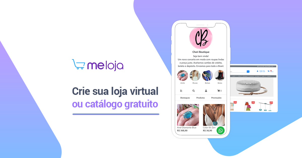 Criar Site ou Loja online Grátis